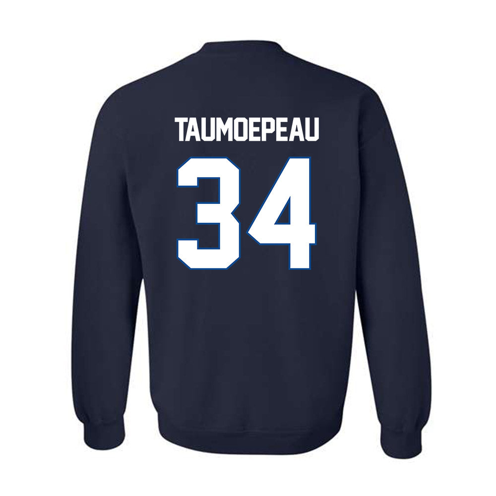 BYU - NCAA Football : Daniel Taumoepeau - Classic Shersey Crewneck Sweatshirt-1