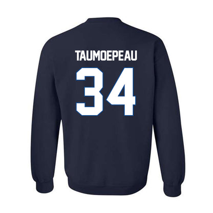 BYU - NCAA Football : Daniel Taumoepeau - Classic Shersey Crewneck Sweatshirt-1