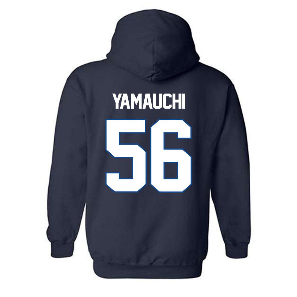 BYU - NCAA Football : Zak Yamauchi - Classic Shersey Hooded Sweatshirt-1