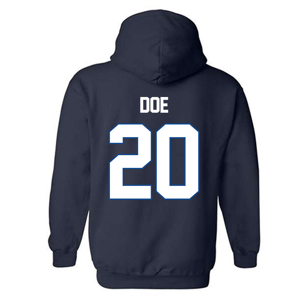 BYU - NCAA Football : Kevin Doe - Classic Shersey Hooded Sweatshirt-1