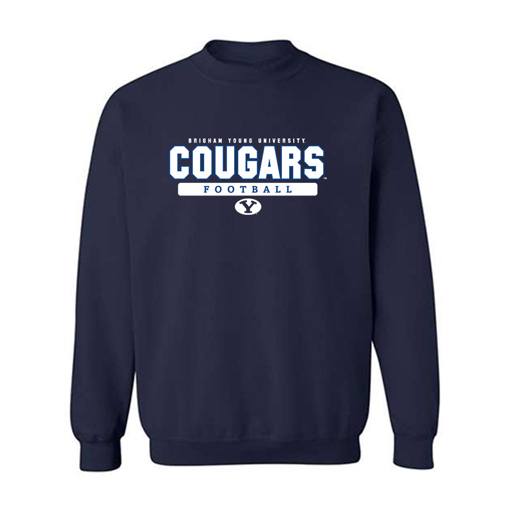 BYU - NCAA Football : Jojo Phillips - Classic Shersey Crewneck Sweatshirt-0