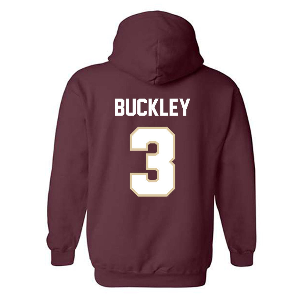 Boston College - NCAA Softball : Kiley Buckley - Classic Shersey Hooded Sweatshirt-1
