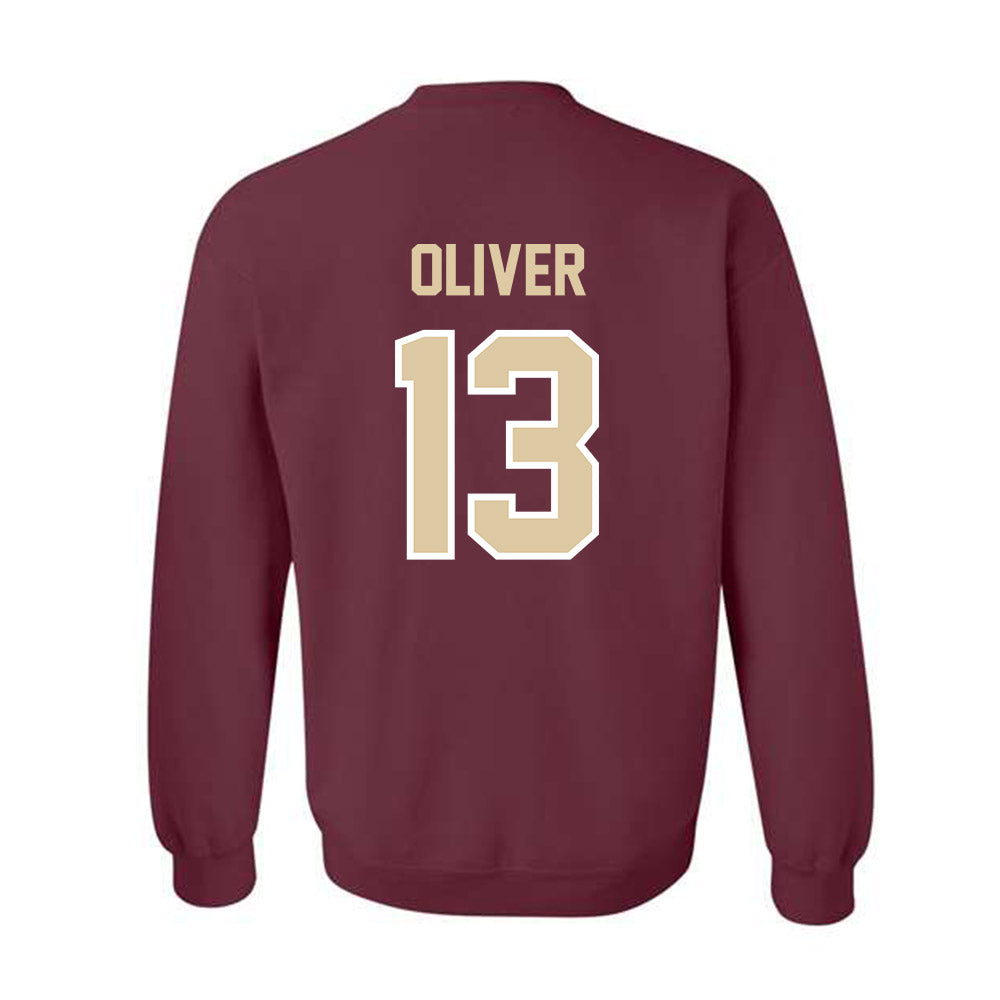 Boston College - NCAA Women's Basketball : Grace Oliver - Classic Shersey Crewneck Sweatshirt-1