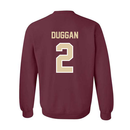 Boston College - NCAA Men's Basketball : Colby Duggan - Classic Shersey Crewneck Sweatshirt-1