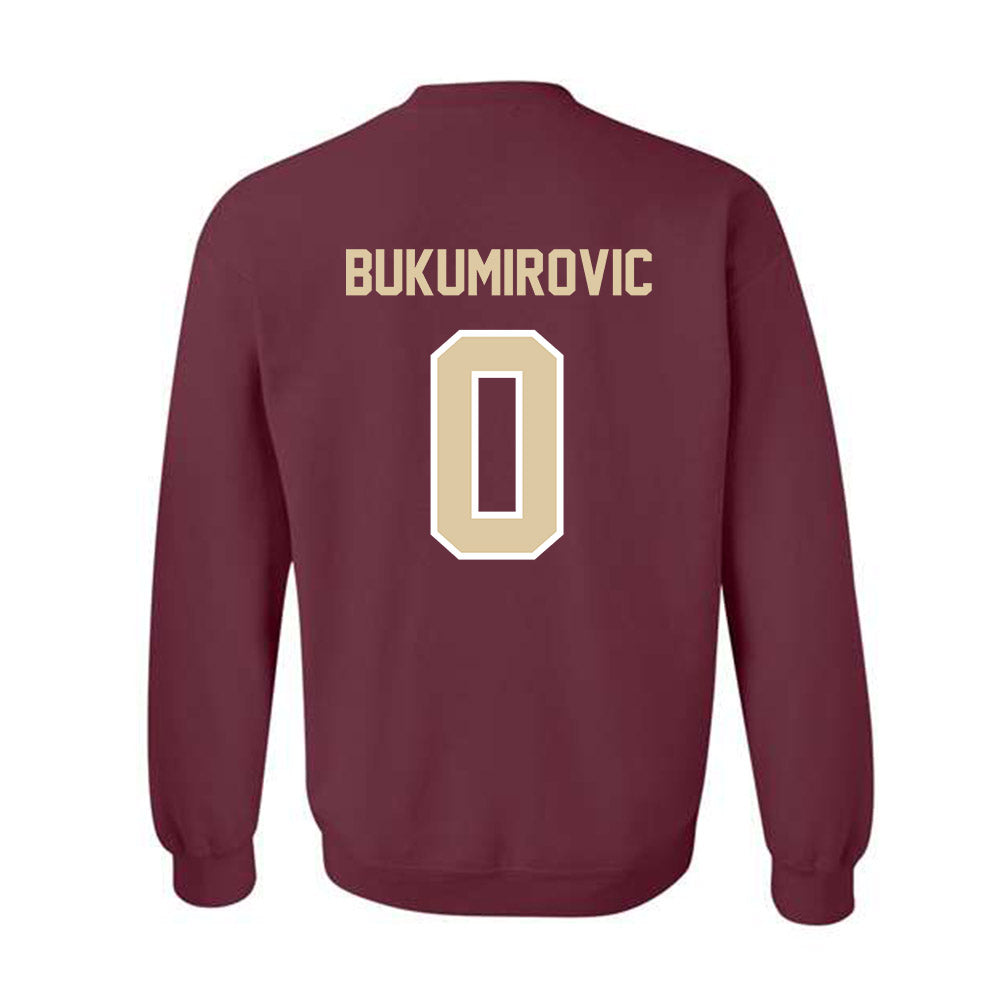 Boston College - NCAA Men's Basketball : Andrija Bukumirovic - Classic Shersey Crewneck Sweatshirt-1