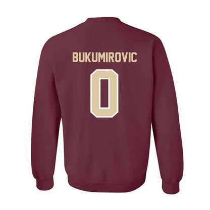 Boston College - NCAA Men's Basketball : Andrija Bukumirovic - Classic Shersey Crewneck Sweatshirt-1