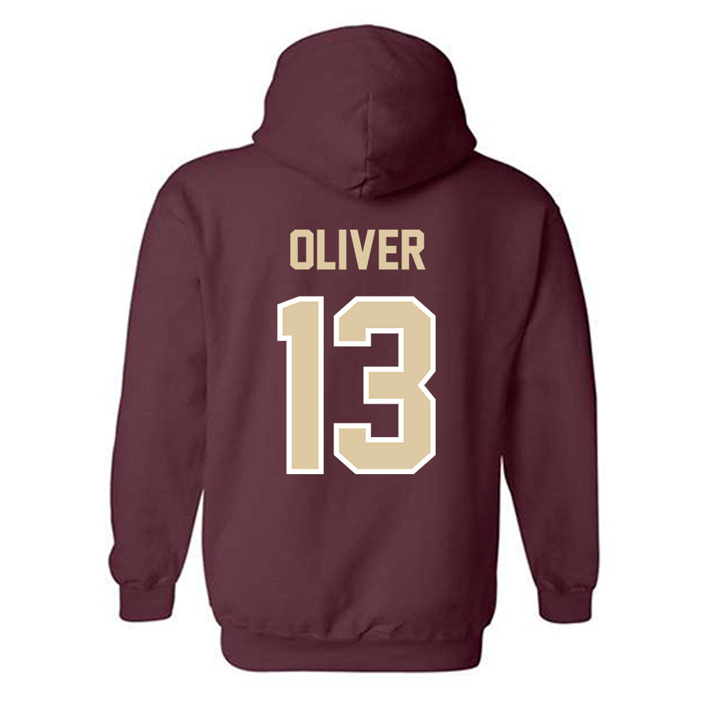 Boston College - NCAA Women's Basketball : Grace Oliver - Classic Shersey Hooded Sweatshirt-1