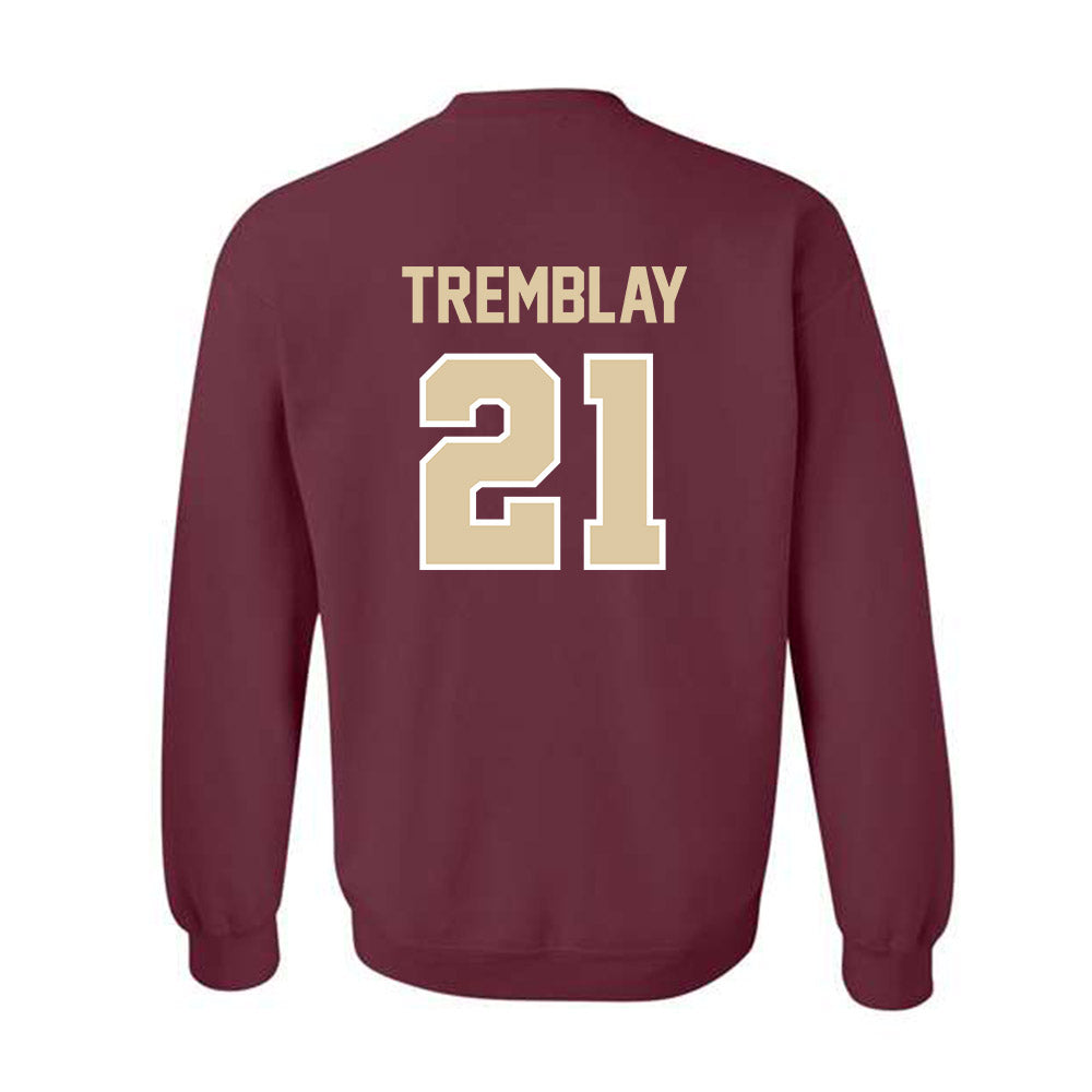 Boston College - NCAA Women's Ice Hockey : Maxim Tremblay - Classic Shersey Crewneck Sweatshirt-1