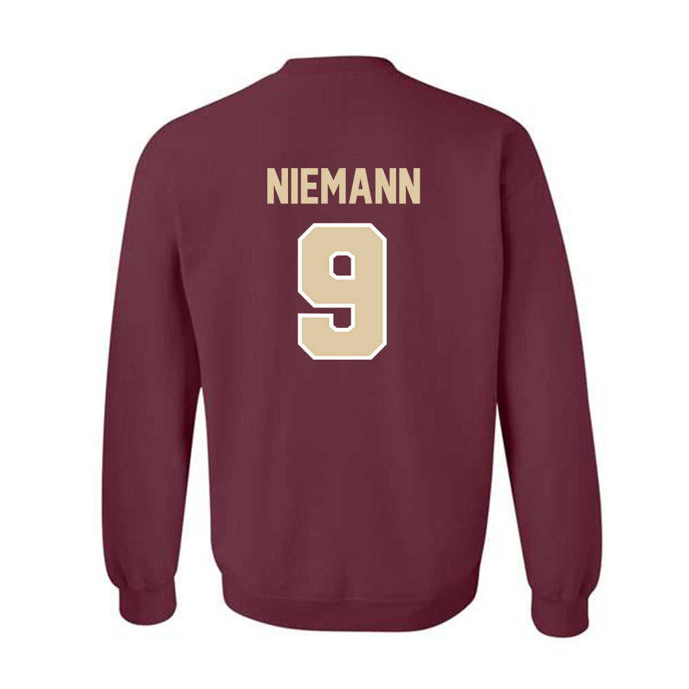 Boston College - NCAA Women's Ice Hockey : Maude Niemann - Classic Shersey Crewneck Sweatshirt-1