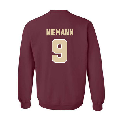 Boston College - NCAA Women's Ice Hockey : Maude Niemann - Classic Shersey Crewneck Sweatshirt-1