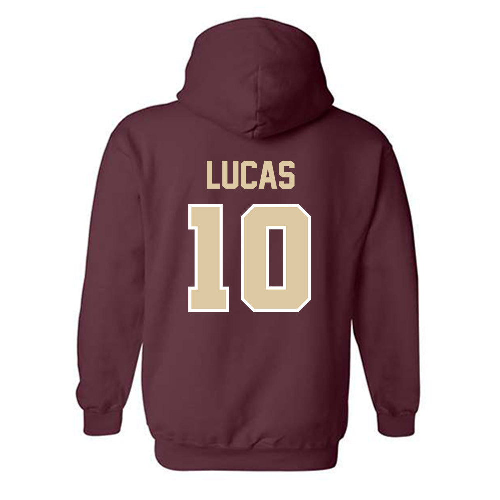 Boston College - NCAA Women's Ice Hockey : Jansen Lucas - Classic Shersey Hooded Sweatshirt-1