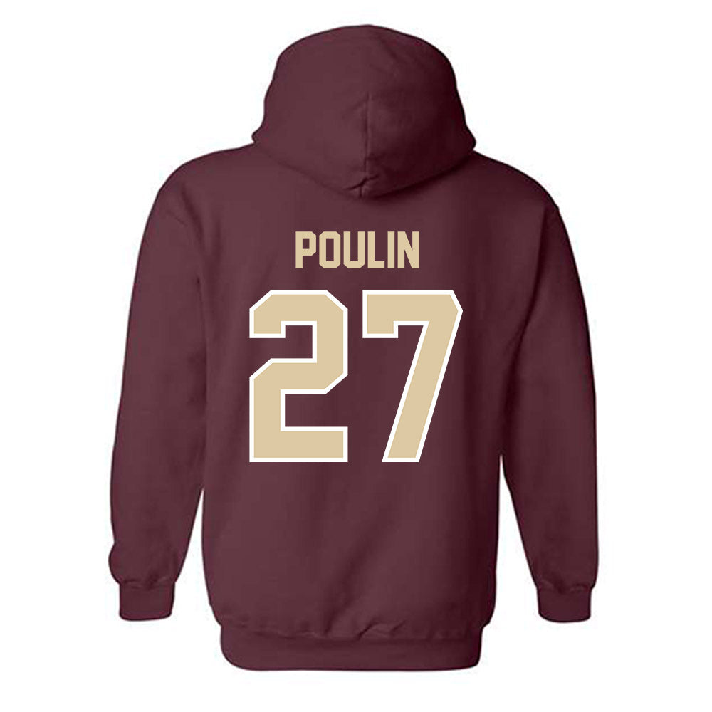 Boston College - NCAA Women's Soccer : Lydia Poulin - Classic Shersey Hooded Sweatshirt-1