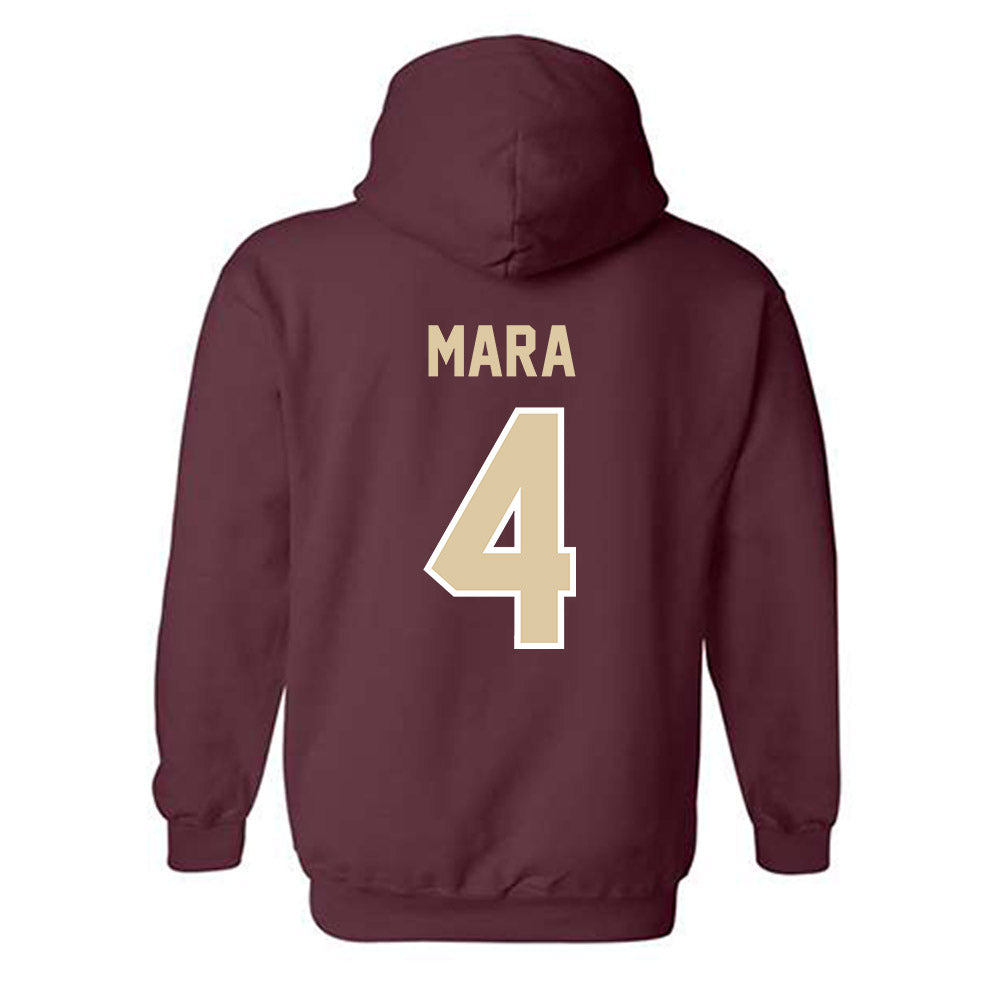 Boston College - NCAA Women's Soccer : Emily Mara - Classic Shersey Hooded Sweatshirt-1