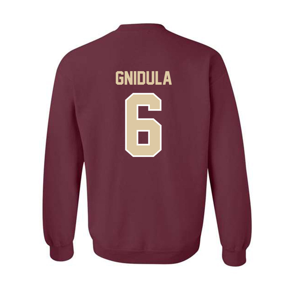 Boston College - NCAA Women's Soccer : Anie Gnidula - Classic Shersey Crewneck Sweatshirt-1