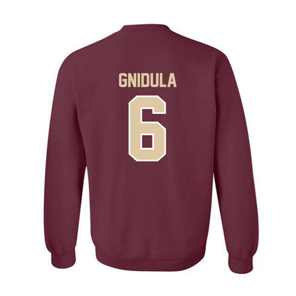Boston College - NCAA Women's Soccer : Anie Gnidula - Classic Shersey Crewneck Sweatshirt-1