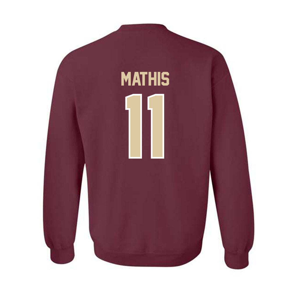 Boston College - NCAA Women's Soccer : Sadie Mathis - Classic Shersey Crewneck Sweatshirt-1
