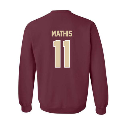 Boston College - NCAA Women's Soccer : Sadie Mathis - Classic Shersey Crewneck Sweatshirt-1