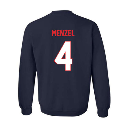 UConn - NCAA Baseball : Evan Menzel - Classic Shersey Crewneck Sweatshirt-1