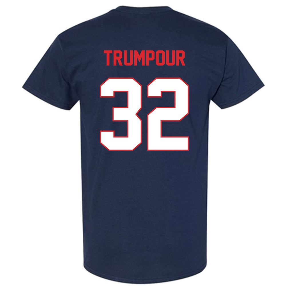 UConn - NCAA Baseball : Austin Trumpour - Classic Shersey T-Shirt-1