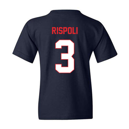 UConn - NCAA Baseball : Rob Rispoli - Classic Shersey Youth T-Shirt-1