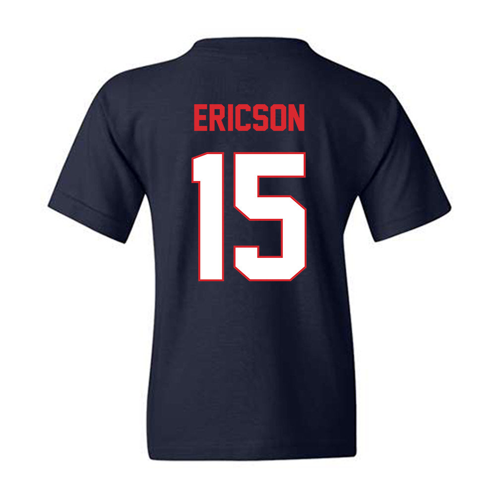 UConn - NCAA Baseball : Brady Ericson - Classic Shersey Youth T-Shirt-1