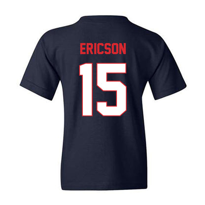 UConn - NCAA Baseball : Brady Ericson - Classic Shersey Youth T-Shirt-1