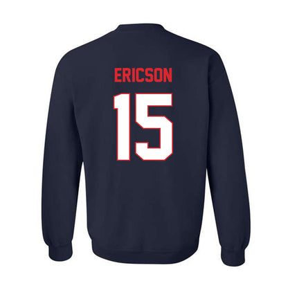 UConn - NCAA Baseball : Brady Ericson - Classic Shersey Crewneck Sweatshirt-1