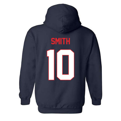 UConn - NCAA Baseball : Drew Smith - Classic Shersey Hooded Sweatshirt-1