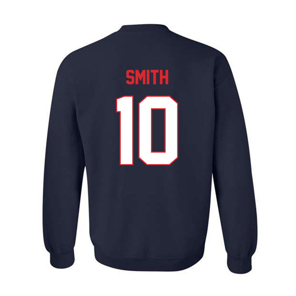 UConn - NCAA Baseball : Drew Smith - Classic Shersey Crewneck Sweatshirt-1