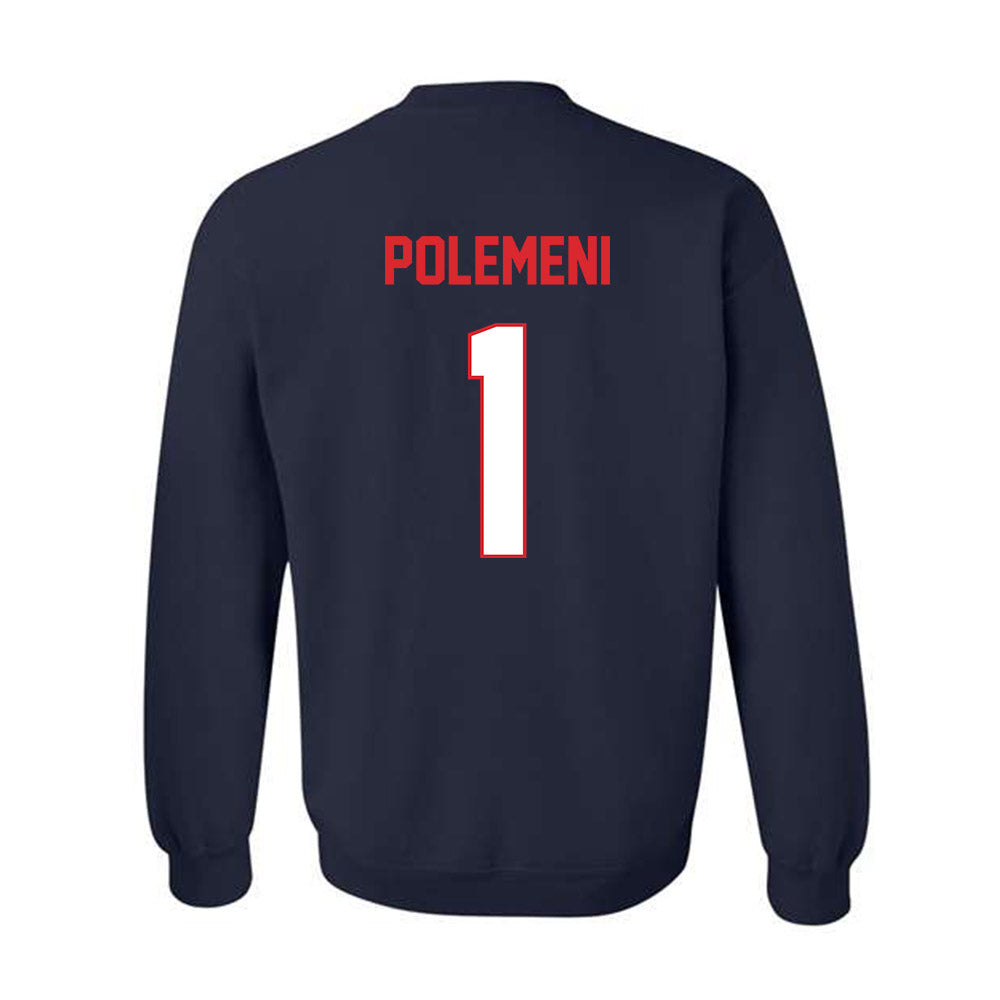 UConn - NCAA Baseball : Christopher Polemeni - Classic Shersey Crewneck Sweatshirt-1