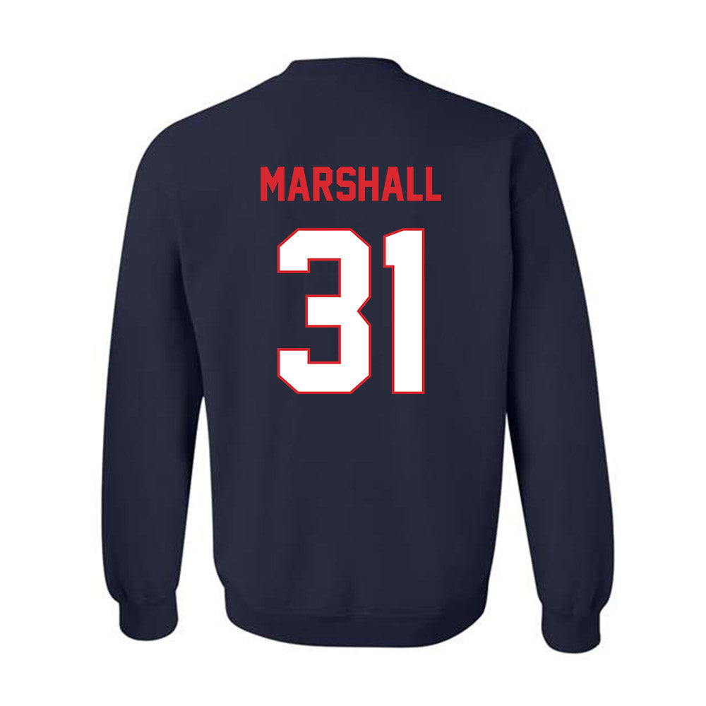 UConn - NCAA Baseball : Jackson Marshall - Classic Shersey Crewneck Sweatshirt-1