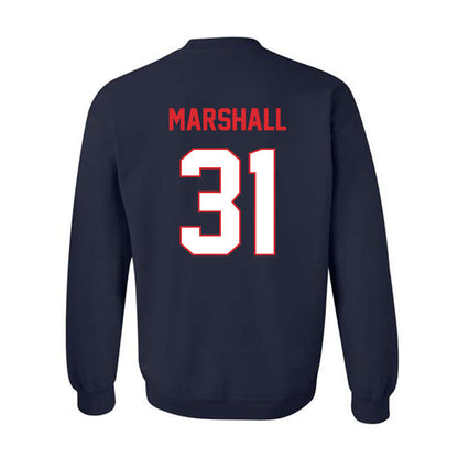 UConn - NCAA Baseball : Jackson Marshall - Classic Shersey Crewneck Sweatshirt-1