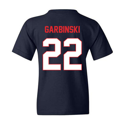UConn - NCAA Baseball : Garret Garbinski - Classic Shersey Youth T-Shirt-1