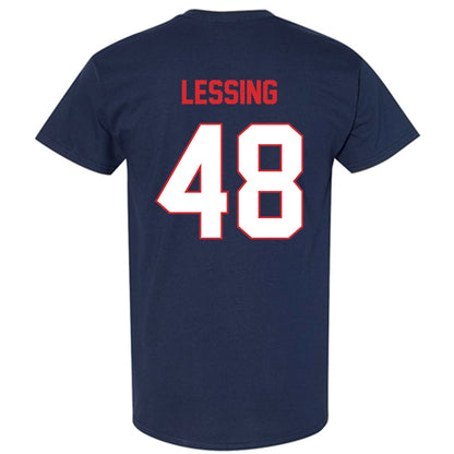UConn - NCAA Baseball : Justin Lessing - Classic Shersey T-Shirt-1