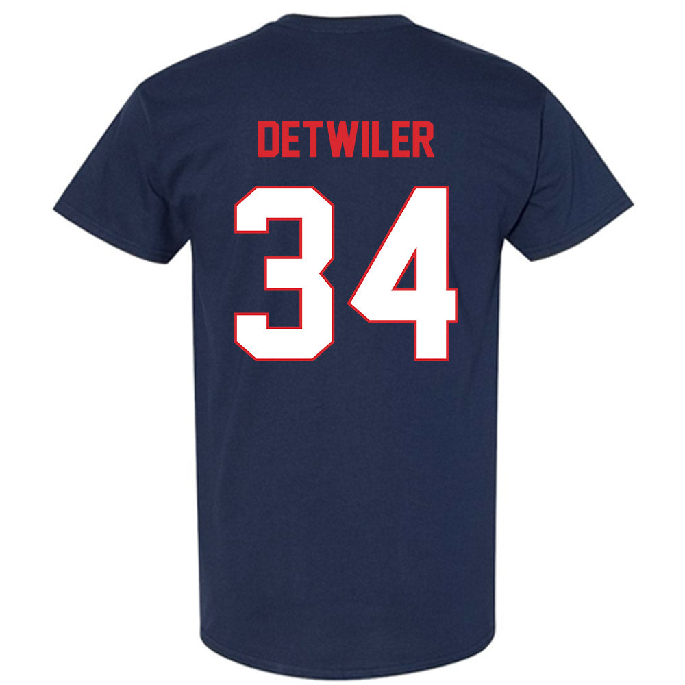 UConn - NCAA Baseball : Bryce Detwiler - Classic Shersey T-Shirt-1