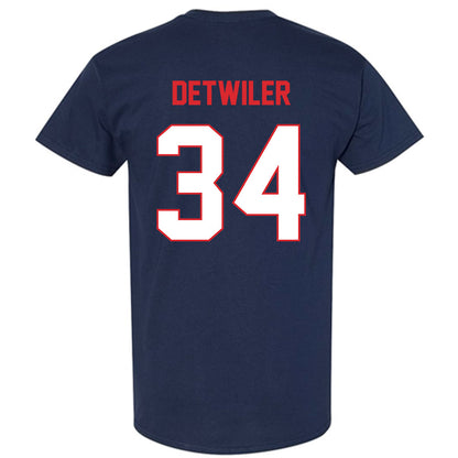 UConn - NCAA Baseball : Bryce Detwiler - Classic Shersey T-Shirt-1