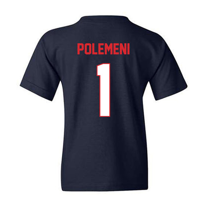 UConn - NCAA Baseball : Christopher Polemeni - Classic Shersey Youth T-Shirt-1
