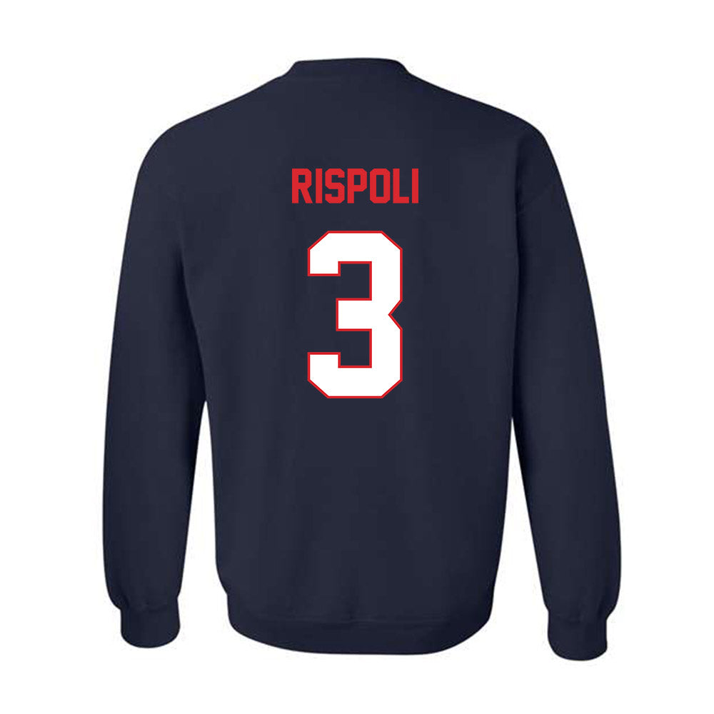 UConn - NCAA Baseball : Rob Rispoli - Classic Shersey Crewneck Sweatshirt-1