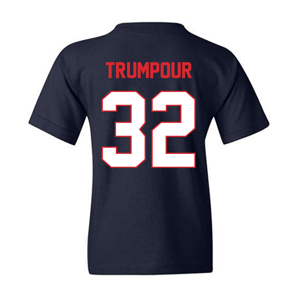 UConn - NCAA Baseball : Austin Trumpour - Classic Shersey Youth T-Shirt-1