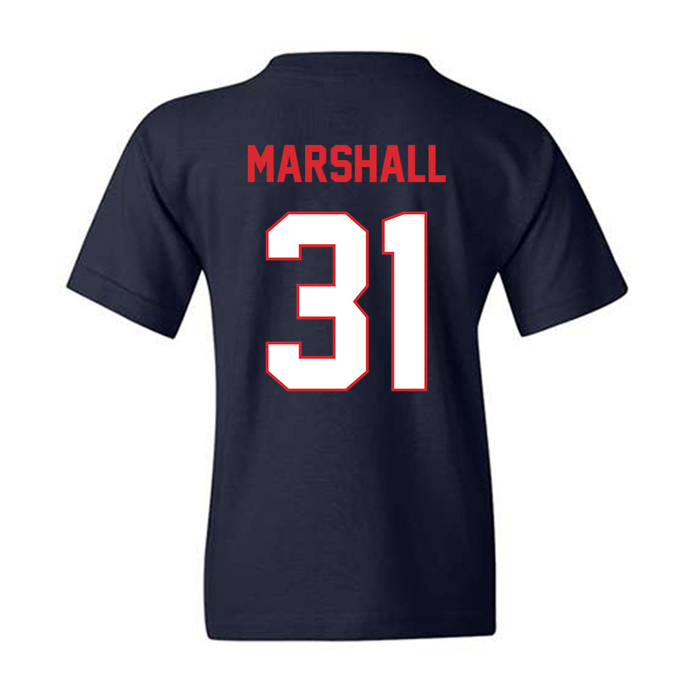 UConn - NCAA Baseball : Jackson Marshall - Classic Shersey Youth T-Shirt-1