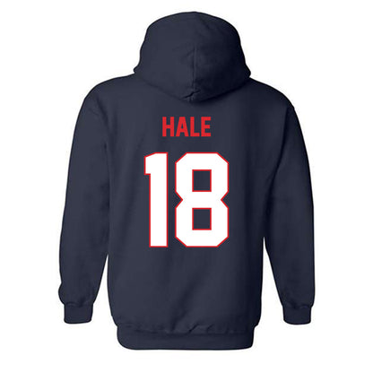 UConn - NCAA Baseball : Charlie Hale - Classic Shersey Hooded Sweatshirt-1