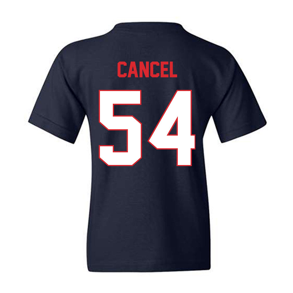 UConn - NCAA Baseball : Chris Cancel - Classic Shersey Youth T-Shirt-1
