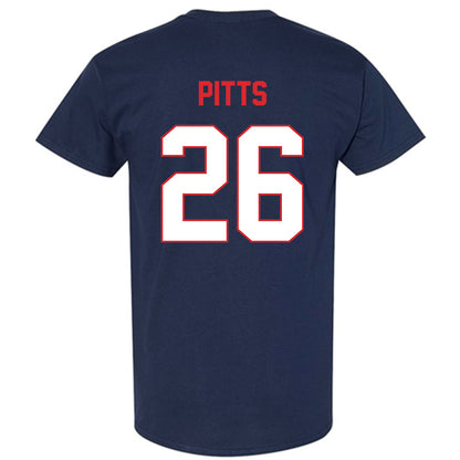 UConn - NCAA Baseball : Joe Pitts - Classic Shersey T-Shirt-1