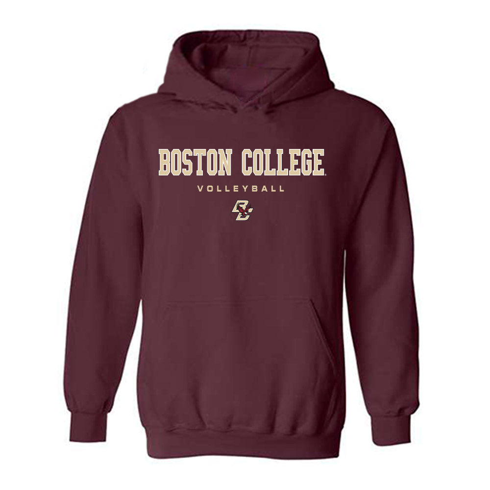 Boston College - NCAA Women's Volleyball : Milly Wolf - Classic Shersey Hooded Sweatshirt-0