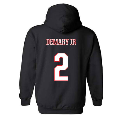 UConn - NCAA Men's Basketball : Silas Demary Jr - Classic Shersey Hooded Sweatshirt-1