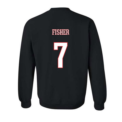 UConn - NCAA Women's Basketball : Kelis Fisher - Classic Shersey Crewneck Sweatshirt-1