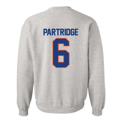 Florida - NCAA Baseball : Nic Partridge - Classic Shersey Crewneck Sweatshirt-1