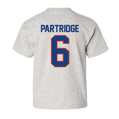 Florida - NCAA Baseball : Nic Partridge - Classic Shersey Youth T-Shirt-1