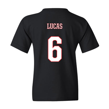 UConn - NCAA Men's Ice Hockey : Andrew Lucas - Classic Shersey Youth T-Shirt
