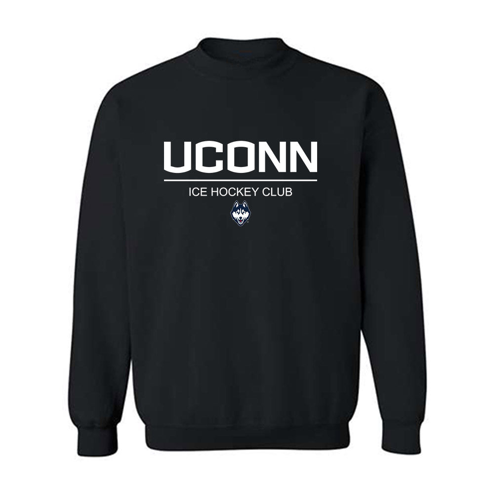 UConn - NCAA Men's Ice Hockey : Ethan Gardula - Classic Shersey Crewneck Sweatshirt-0